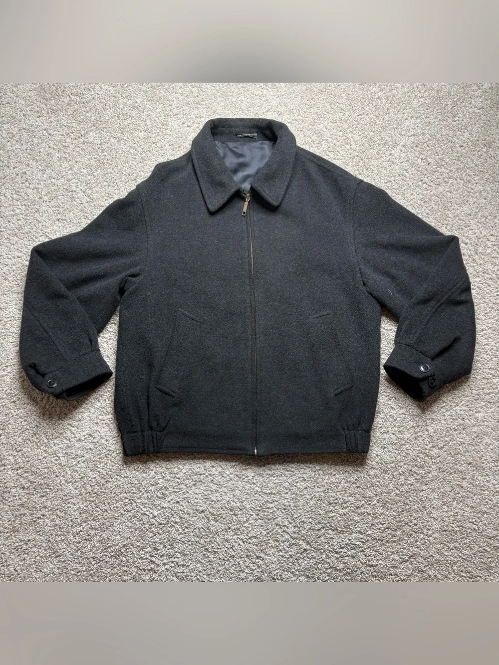 Baracuta Vintage Men’s Cashmere Blend Bomber
